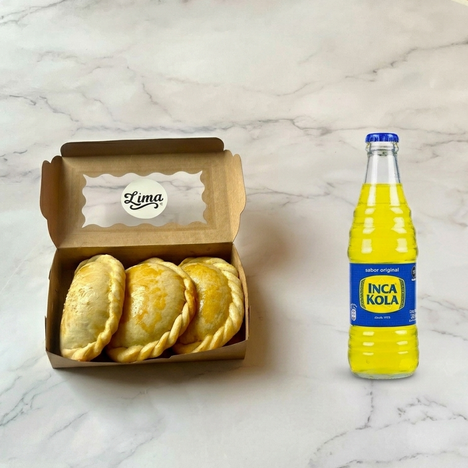 Empanadas-Trio-Auswahl (3 Stück)