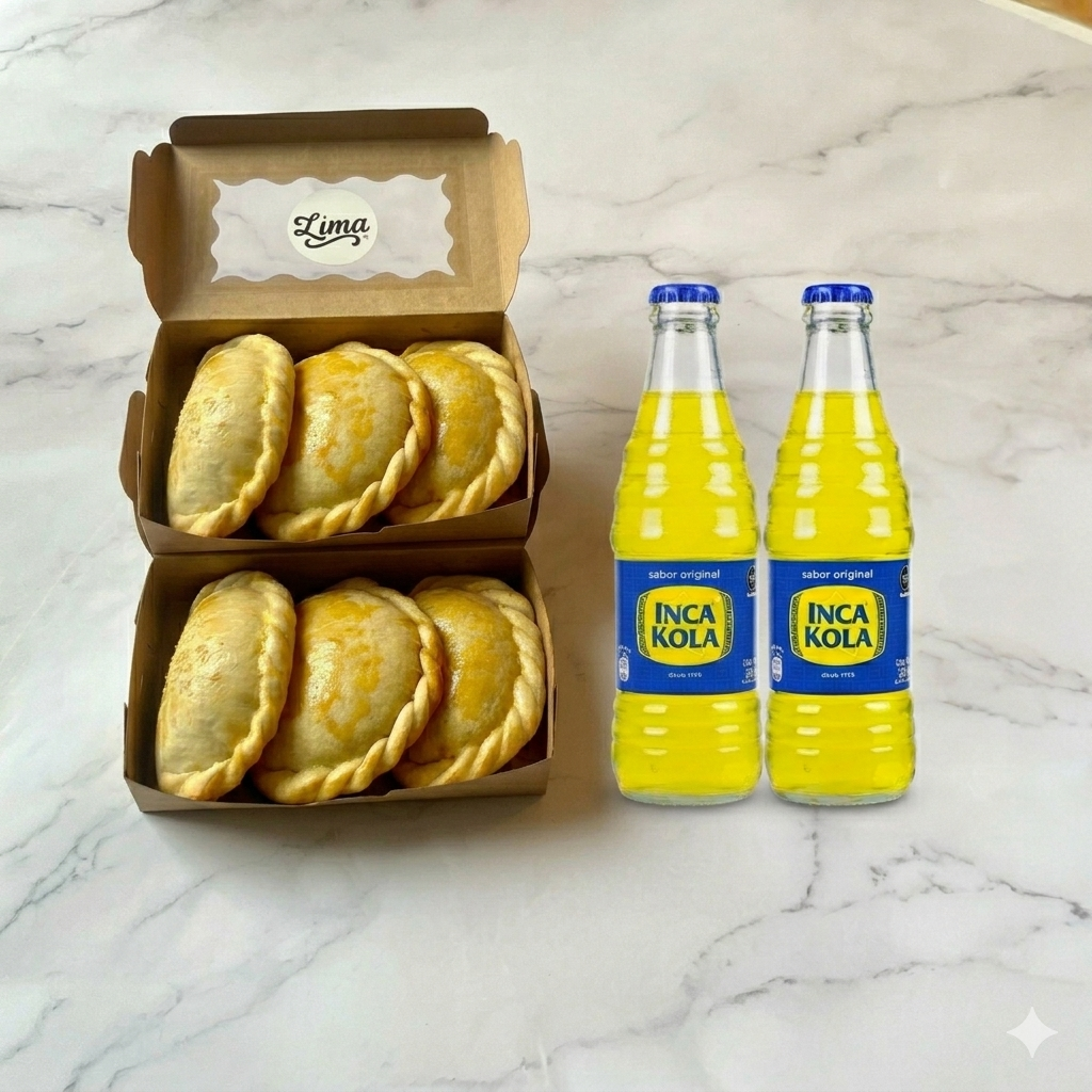 ¡Combo Elecciones para compartir! Empanadas x6 + Inca Kola x2